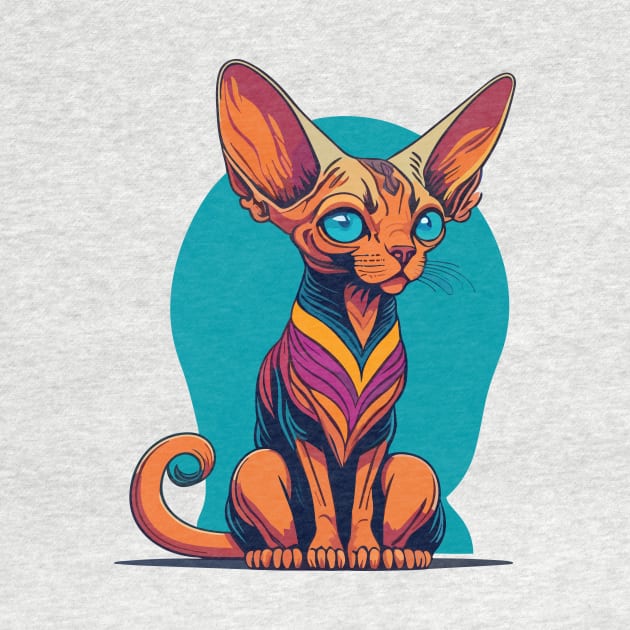 Cute Sphinx Cat by SpriteGuy95